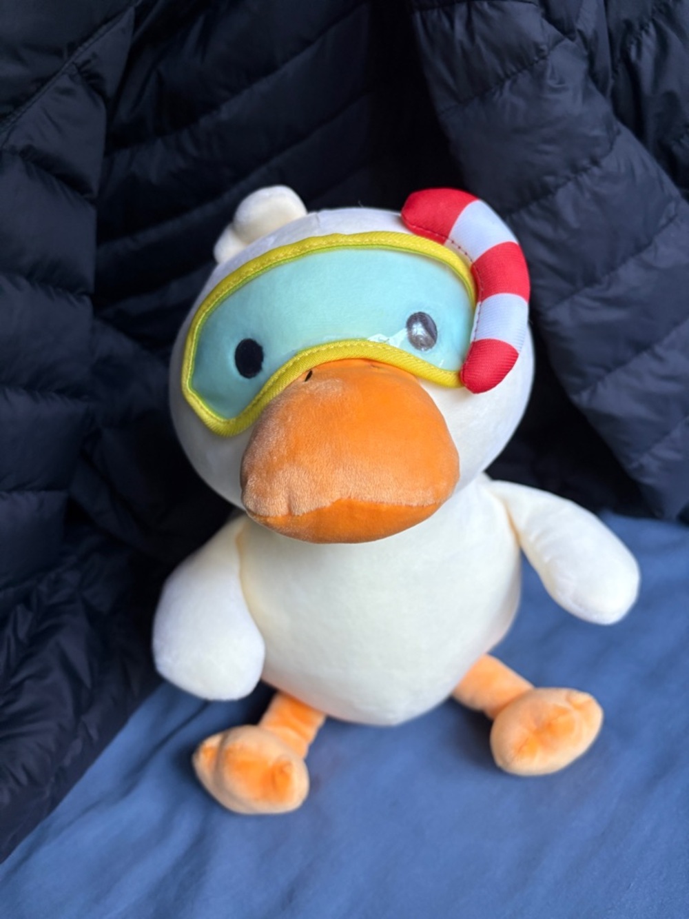 Plush Duck with Snorkel Mask